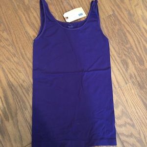 New purple tank